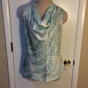 🌟 3 for $15 Deal! 🌟Apt 9 blouse M spotted blue green